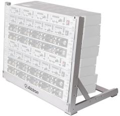 ALCTRON RS19 8U RACK DA STUDIO IN ALLUMINIO PIEGHEVOLE 8 UNITA'