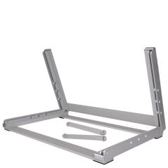 ALCTRON RS19 8U RACK DA STUDIO IN ALLUMINIO PIEGHEVOLE 8 UNITA'