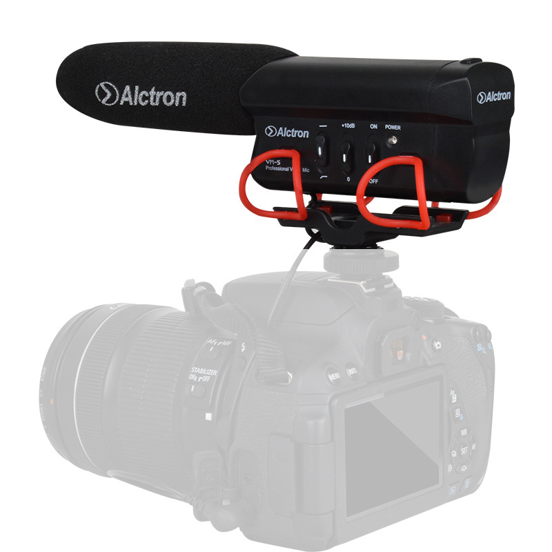 ALCTRON VM5 MICROFONO SHOTGUN PER VIDEOCAMERA