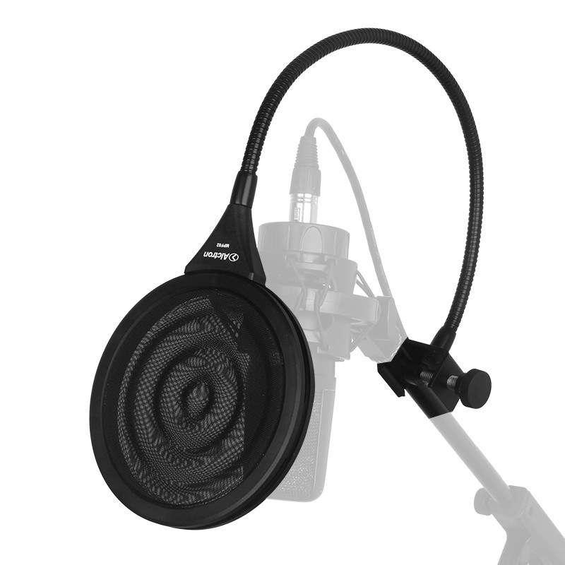 ALCTRON MPF02 FILTRO ANTIPOP UNIVERSALE CON DOPPIA RETE INOSSIDABILE