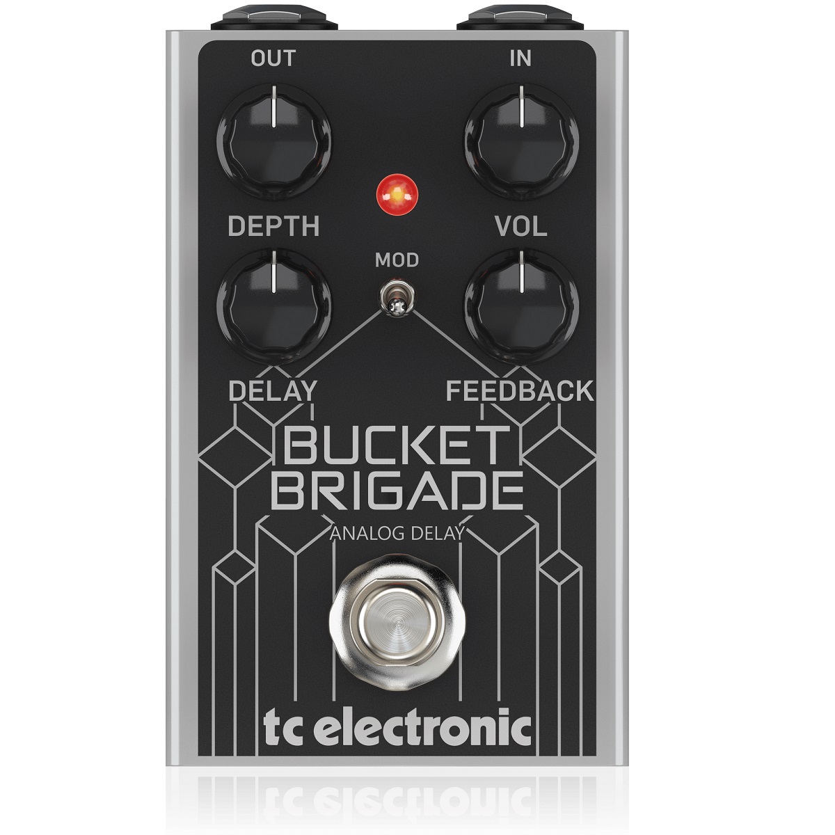 TC ELECTRONIC BUCKET BRIGADE ANALOG DELAY PEDALE PER CHITARRA