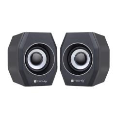 TECHLY ICC SP-320STY COPPIA CASSE USB 2 0 E JACK 3 5MM CON CONTROLLO VOLUME