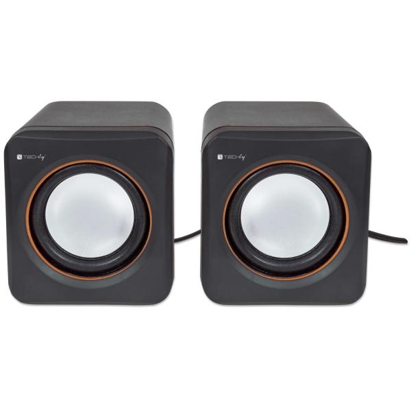 TECHLY ICC SP-320ETY COPPIA CASSE USB 2 0 E JACK 3 5MM