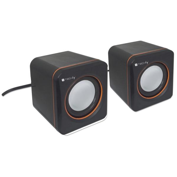 TECHLY ICC SP-320ETY COPPIA CASSE USB 2 0 E JACK 3 5MM
