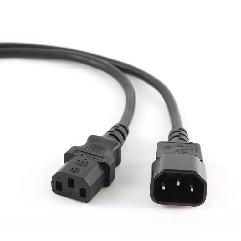 CABLEXPERT PC-189-VDE PROLUNGA ALIMENTAZIONE 1,8MT SPINA VDE IEC 320 C14 M A PRESA VDE C13 F