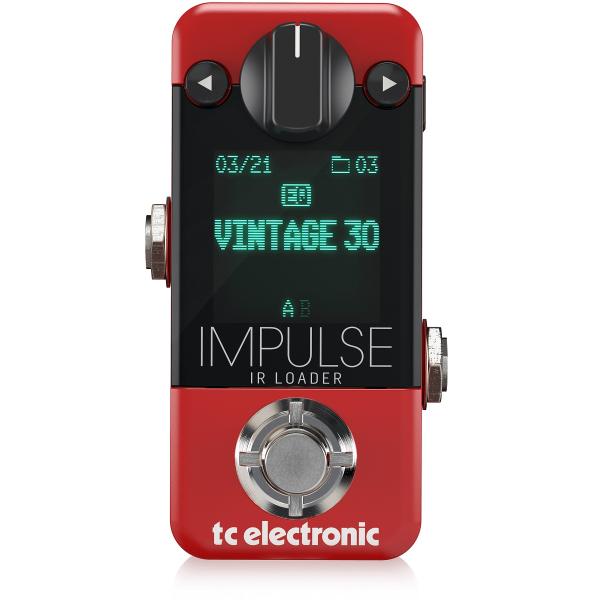 TC ELECTRONIC IMPULSE IR LOADER 12 CELESTION CAB MODELS 99 IR SLOTS 200MS A-B MODE