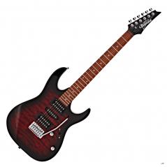 IBANEZ GRX70QA TRB TRASPARENT RED BURST - CHITARRA ELETTRICA