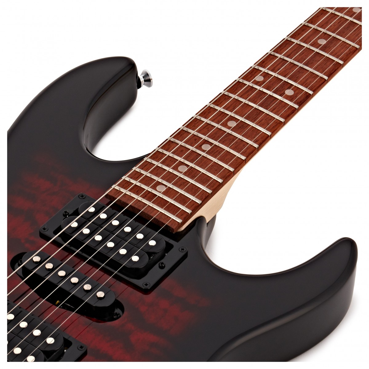 IBANEZ GRX70QA TRB TRASPARENT RED BURST - CHITARRA ELETTRICA
