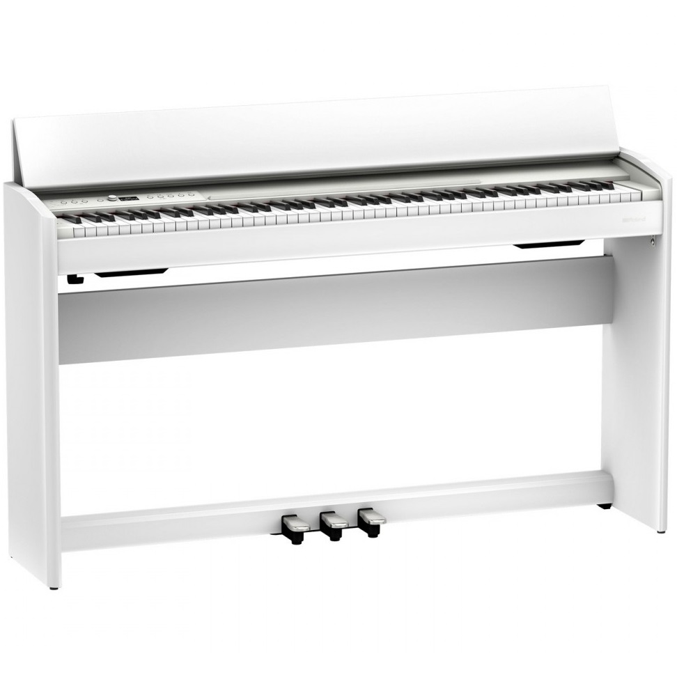 ROLAND F701 WHITE PIANOFORTE DIGITALE 88 TASTI PESATI COLORE BIANCO