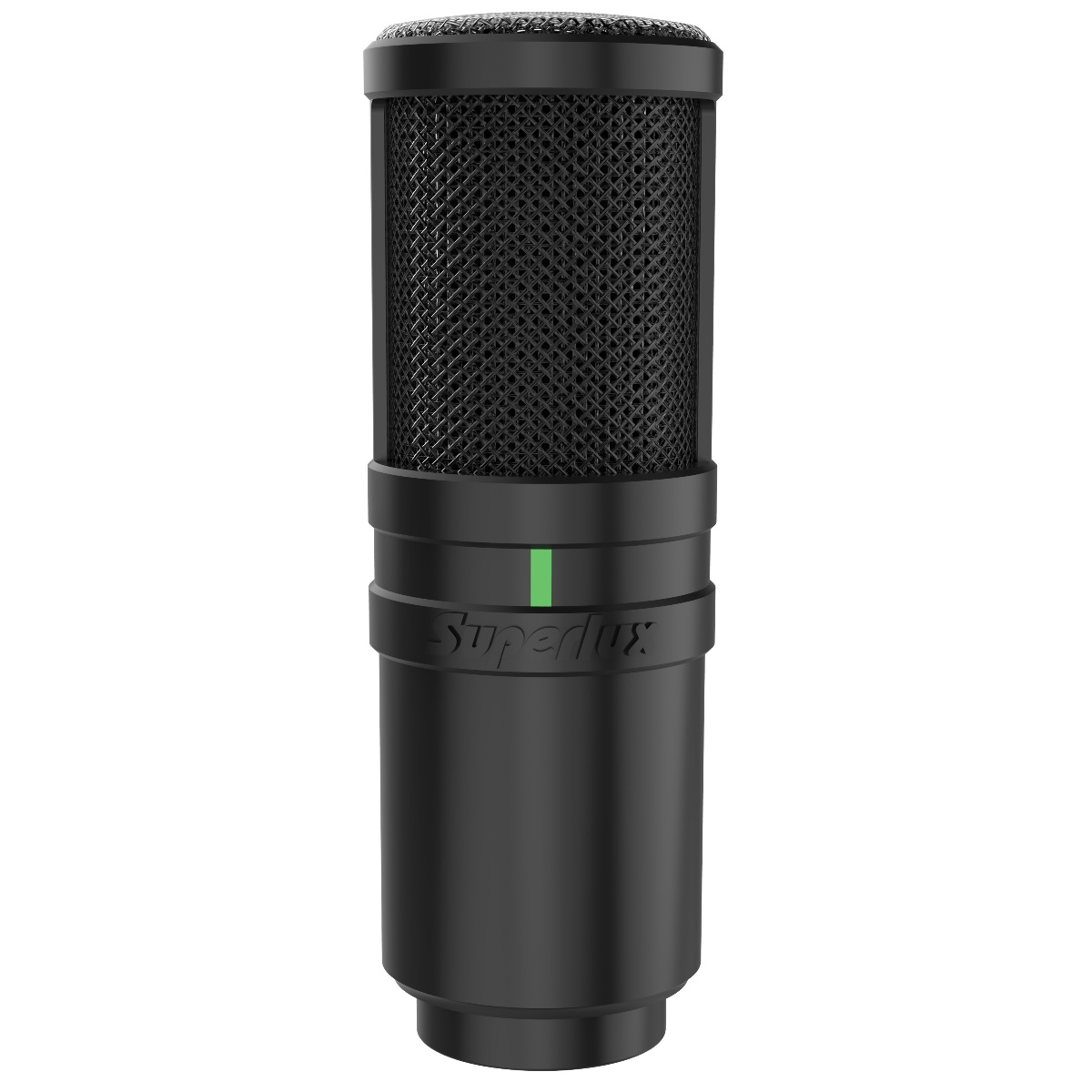 SUPERLUX E205 MICROFONO DA STUDIO A CONDENSATORE LARGO DIAFRAMMA SUPERCARDIOIDE