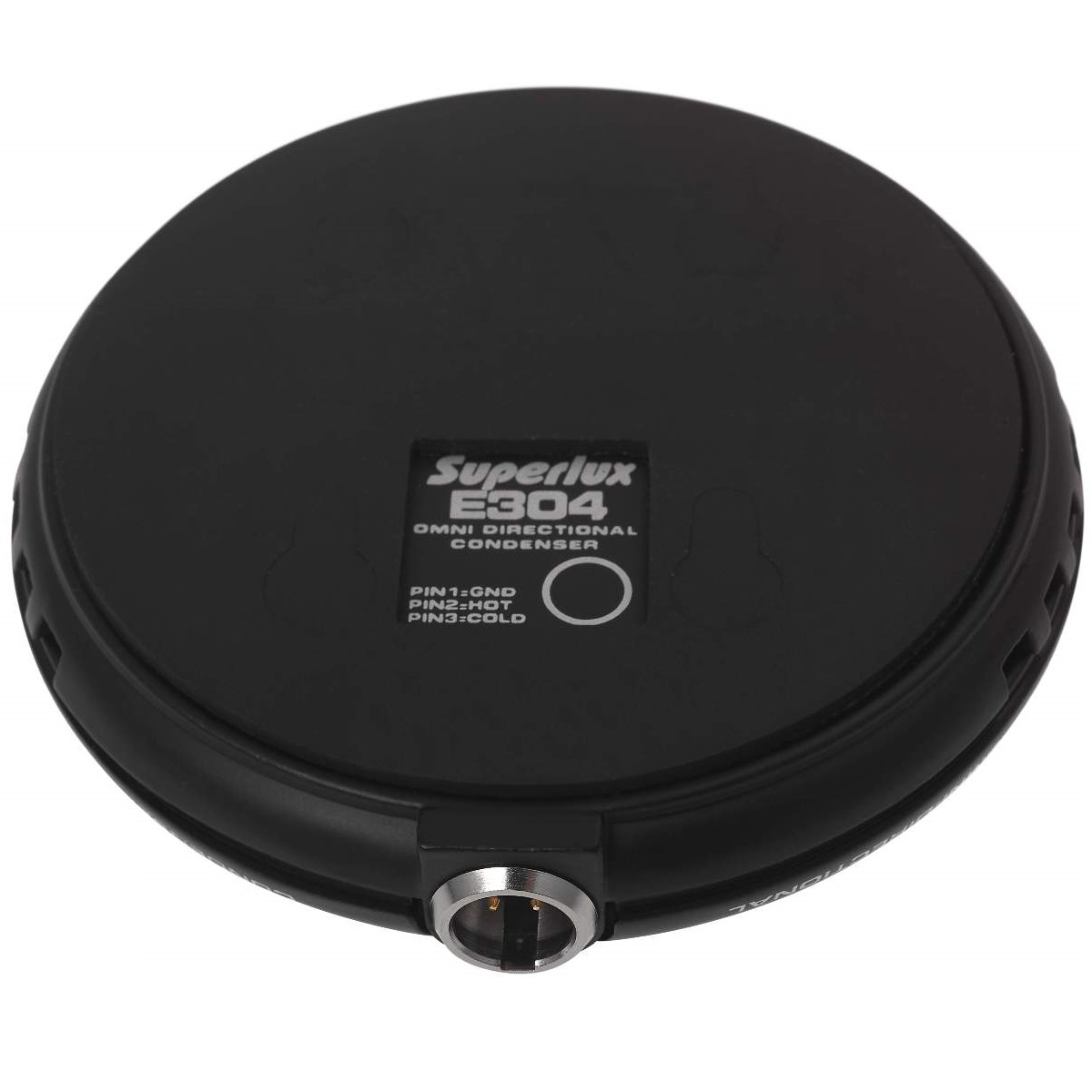 SUPERLUX E304B MICROFONO BOUNDARY A ZONA DI PRESSIONE NERO