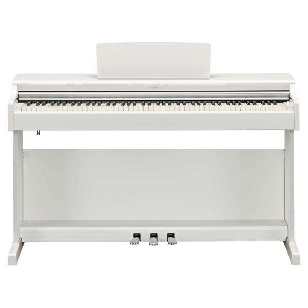 YAMAHA YDP-165 ARIUS WH PIANOFORTE DIGITALE 88 TASTI PESATI COLORE BIANCO