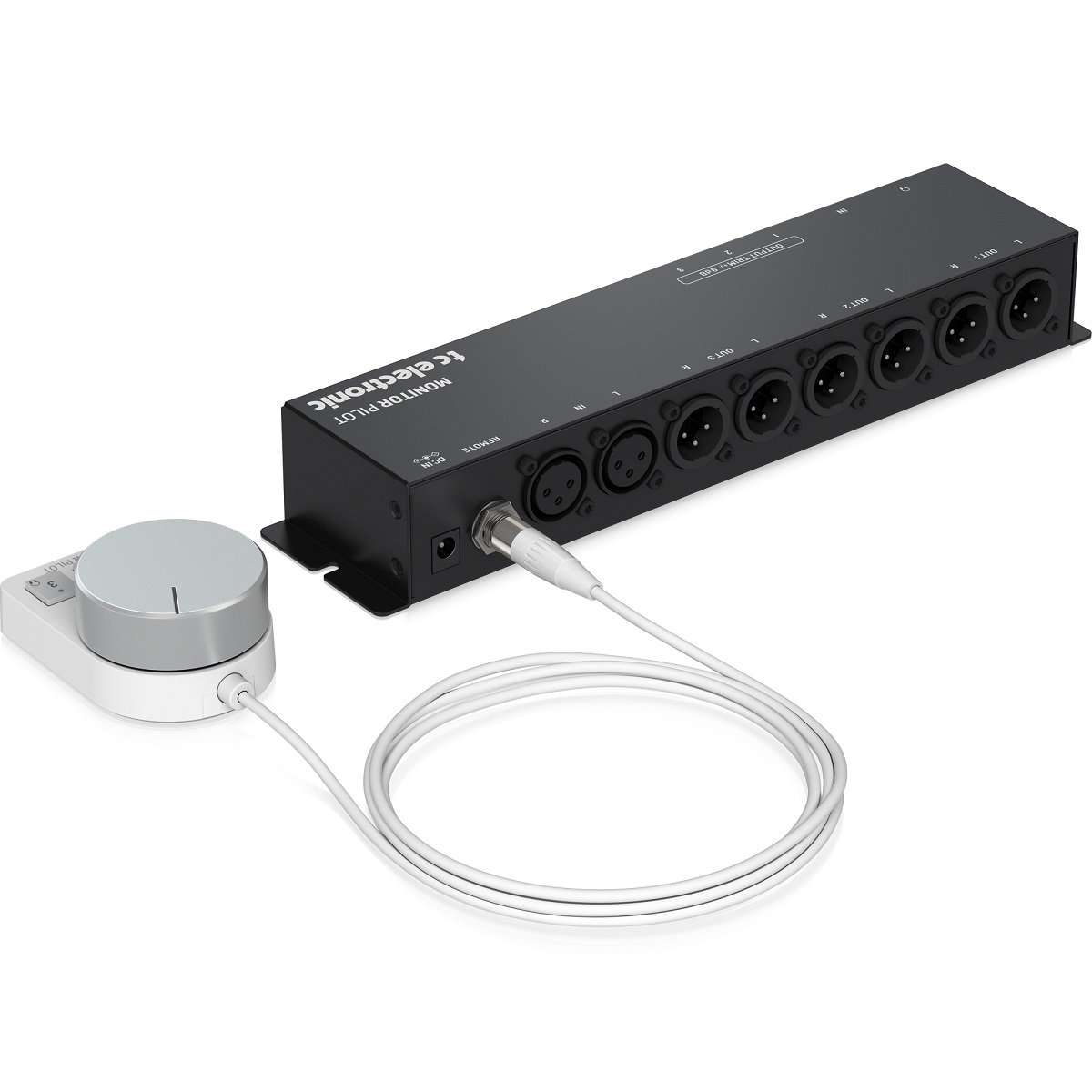 TC ELECTRONIC MONITOR PILOT DESKTOP CONTROLLER VOLUME MONITORING PER MONITOR E CUFFIE