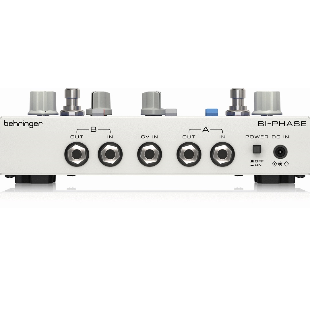 BEHRINGER DUAL-PHASE PEDALE (BI-PHASE) EFFETTO VINTAGE PHASER CON INPUT CV