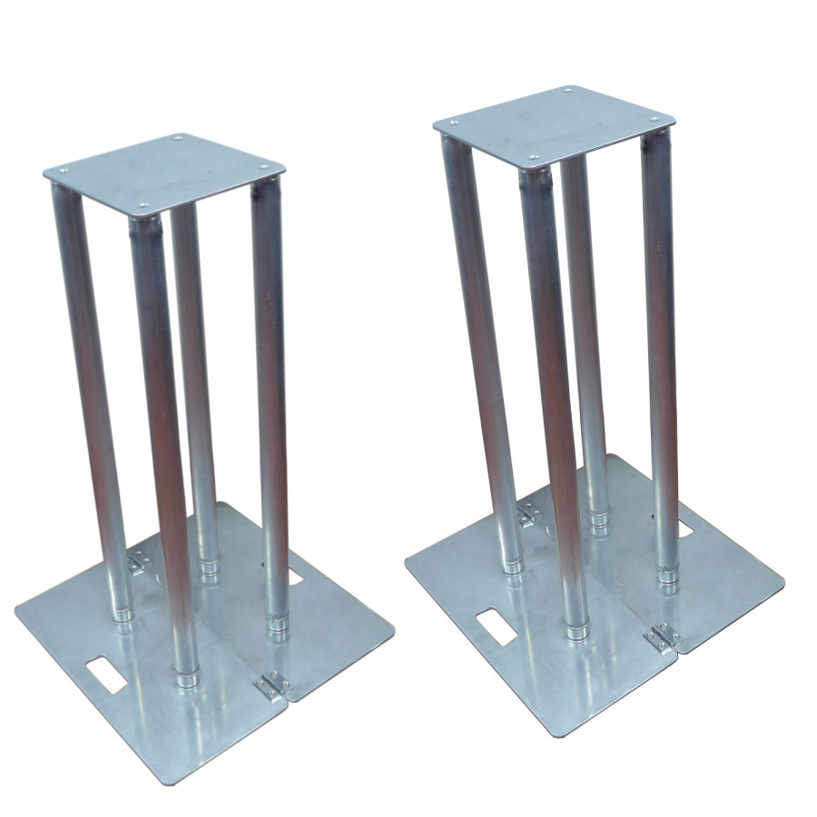 ATOMIC 4DJ COPPIA PEDANA TOWER STAND T1 150CM TRUSS PER TESTEMOBILI RIPIEGABILI CON BORSA E LYCRA
