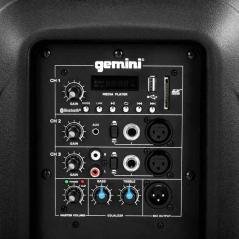 GEMINI AS2110 BT CASSA ATTIVA 2 VIE 1000W PICCO WOOFER 10" 2 CANALI CON LETTORE MP3 BLUETOOTH USB SD
