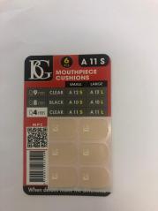 BG FRANCE BG BA11S KIT 6 PROTEGGI BOCCAGLIO TRASPARENTI PER CLARINETTO IN SIB 0,4MM (SMALL)