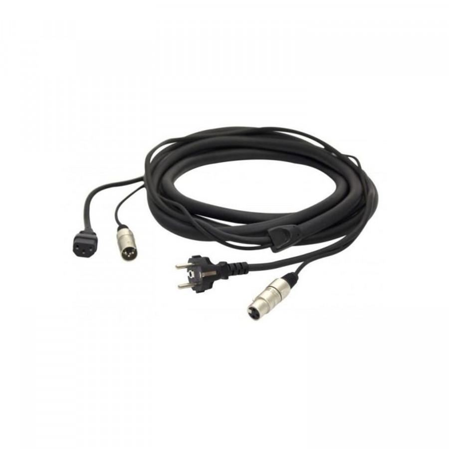 COBRA CMAS-10 CAVO PHONO-RETE 10 MT XLR E (IEC) VDE MASCHIO-FEMMINA