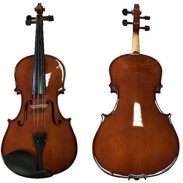 MUSES VA01 VIOLA POPULAR IN ABETE MASSELLO TASTIERA PIOLI E PONTE IN ACERO NERO