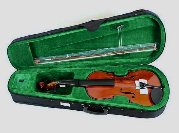 MUSES VA01 VIOLA POPULAR IN ABETE MASSELLO TASTIERA PIOLI E PONTE IN ACERO NERO