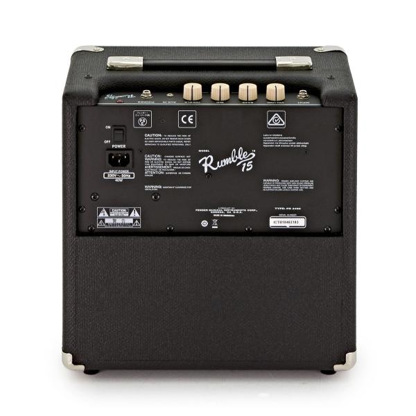 FENDER RUMBLE 15 V3 AMPLIFICATORE COMBO PER BASSO 15W WOOFER 8"