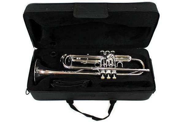 LUKE DANIEL LUKE & DANIEL TR6418S TROMBA IN SIB CON FINITURA LACCATA ARGENTATA + CUSTODIA