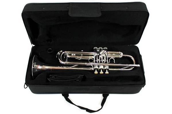 LUKE DANIEL LUKE & DANIEL TR6418S TROMBA IN SIB CON FINITURA LACCATA ARGENTATA + CUSTODIA