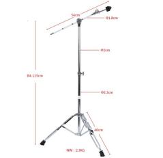 EXTREME CS400 ASTA PROFESSIONALE PER PIATTI DRITTA O GIRAFFA ESTRAIBILE CON SNODO REGOLABILE A SINGOLA ALZATA