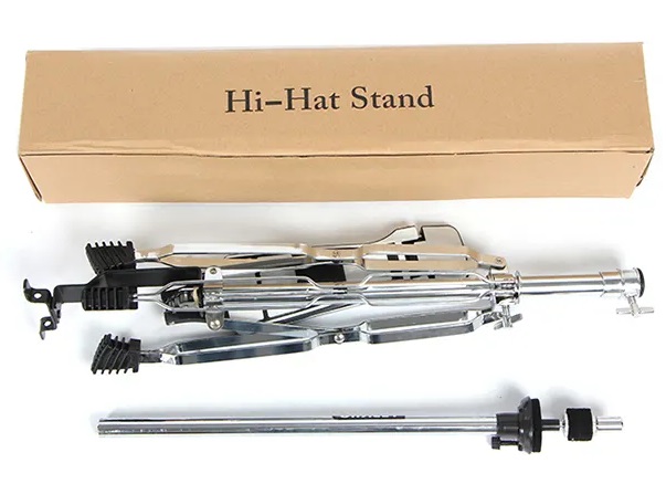 EXTREME HH500 ASTA HI-HAT CHARLESTON PROFESSIONALE ALTEZZA REGOLABILE TREPPIEDE CON GAMBE DOPPIE