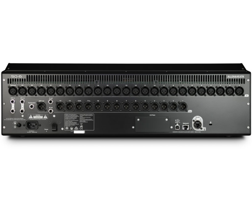 ALLEN   HEATH ALLEN&HEATH SQ6 MIXER DIGITALE 48 CANALI 25 FADER CON SCHERMO TOUCH DA 7"