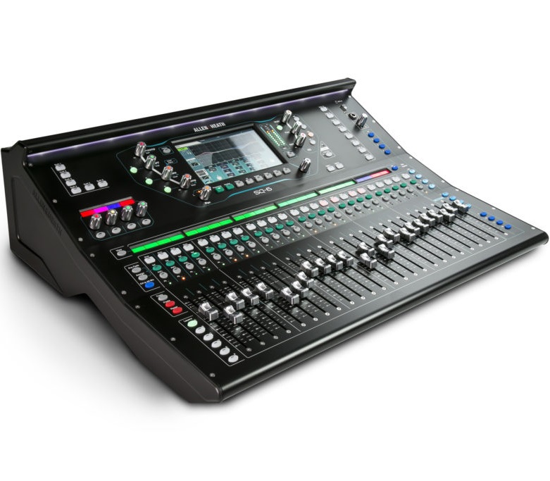 ALLEN   HEATH ALLEN&HEATH SQ6 MIXER DIGITALE 48 CANALI 25 FADER CON SCHERMO TOUCH DA 7"