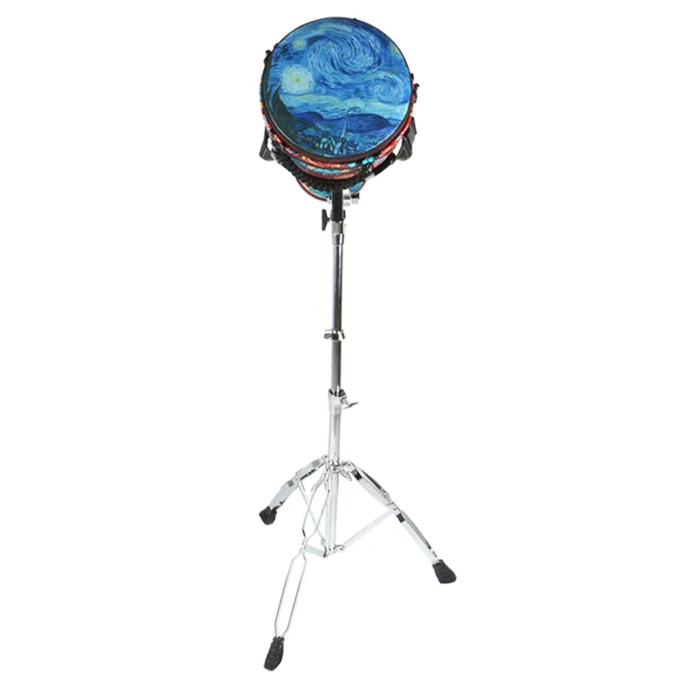 EXTREME DS201F SUPPORTO DA TERRA IN METALLO PER DJEMBE STAND CON ALTEZZA ED INCLINAZIONE REGOLABILE