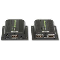 TECHLY EXTENDER HDMI FULL HD 3D POE FINO A 40 METRI EDID IR CAVI CAT 6 6A 7