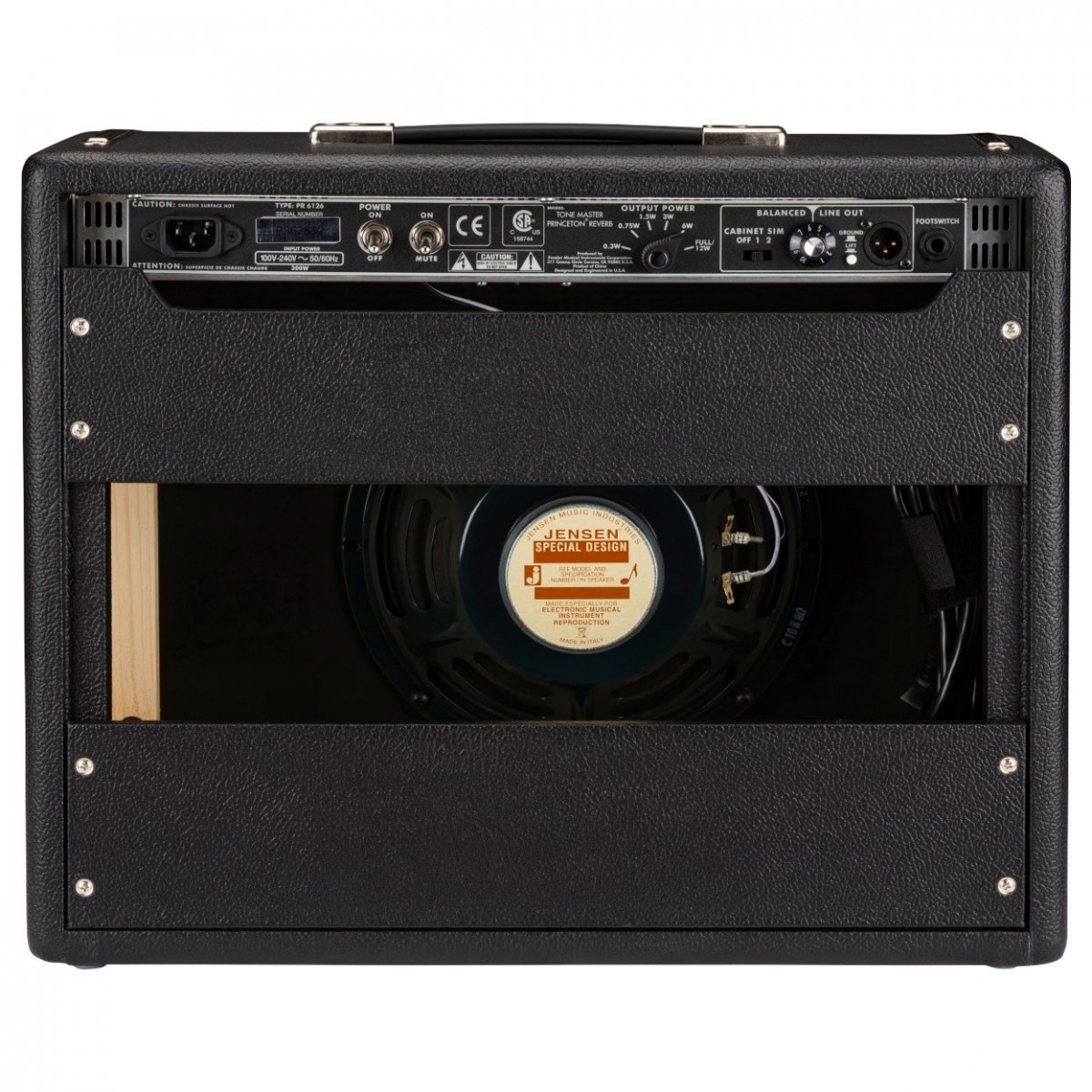 FENDER TONE MASTER PRINCETON REVERB AMPLIFICATORE 12W COMBO A MODELLAZIONE 10" PER CHITARRA