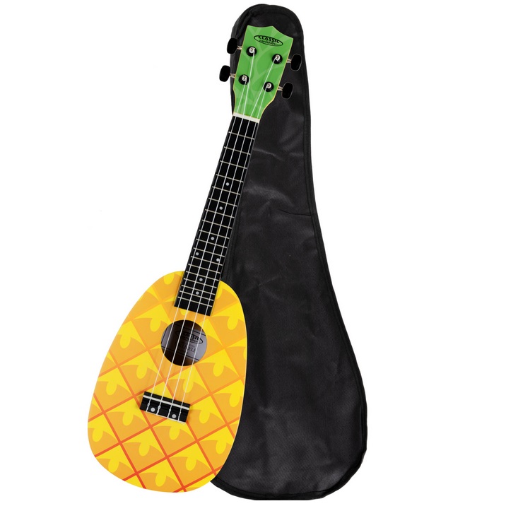 CLASSIC CANTABILE UC-240A UKULELE CONCERT 18 TASTI ANANAS CON CUSTODIA INCLUSA