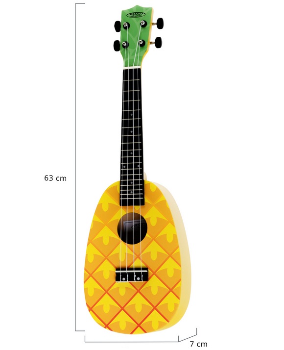 CLASSIC CANTABILE UC-240A UKULELE CONCERT 18 TASTI ANANAS CON CUSTODIA INCLUSA