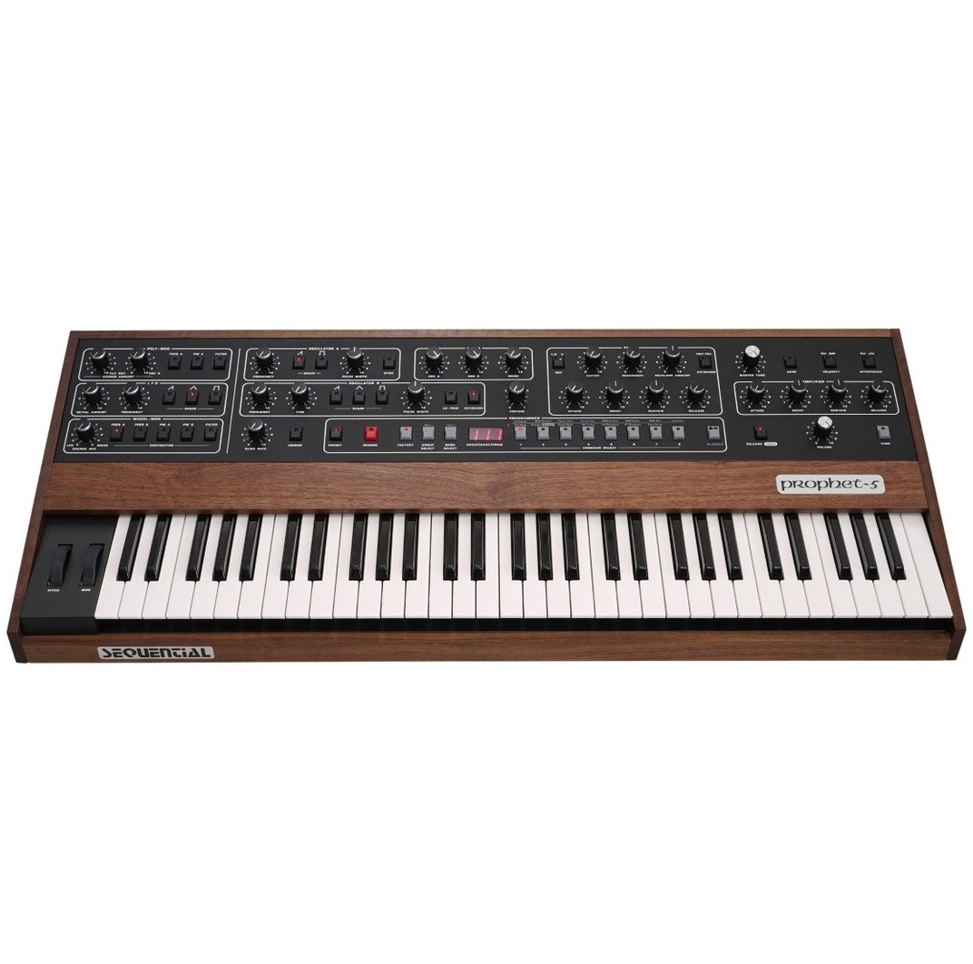 SEQUENTIAL PROPHET 5 SINTETIZZATORE ANALOGICO POLIFONICO 5 VOCI 61 TASTI
