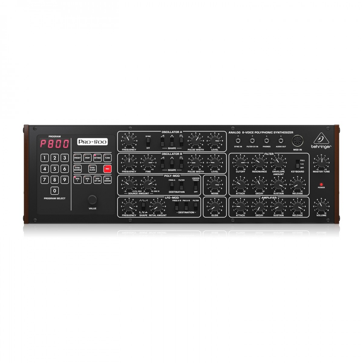 BEHRINGER PRO-800 SINTETIZZATORE ANALOGICO POLIFONICO 8 VOCI