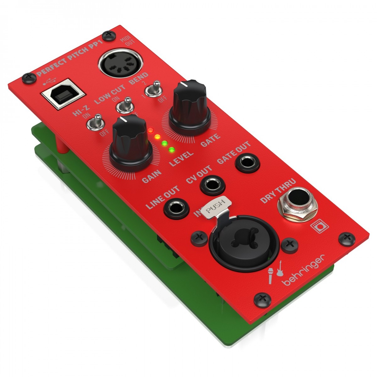 BEHRINGER PERFECT PITCH PP1 MODULO CONVERTITORE CHITARRA-AUDIO IN MIDI USB CV PER EURORACK