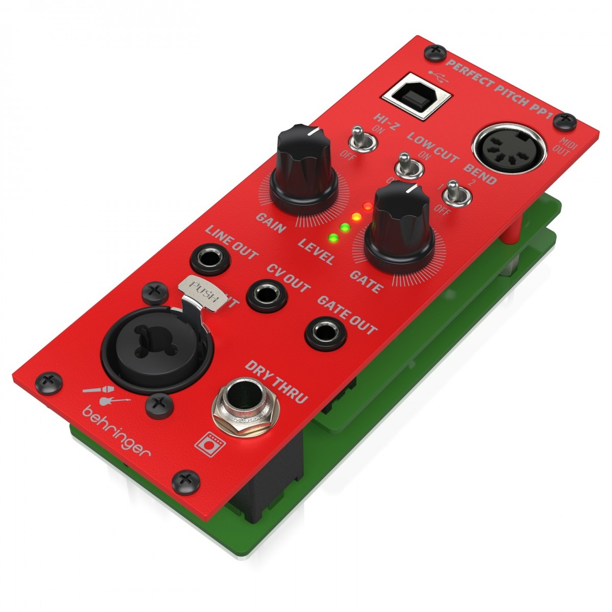 BEHRINGER PERFECT PITCH PP1 MODULO CONVERTITORE CHITARRA-AUDIO IN MIDI USB CV PER EURORACK