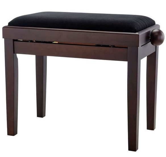 FLAME KB-15RM PIANO BENCH PANCHETTA PER PIANOFORTE IN LEGNO COLORE PALISSANDRO