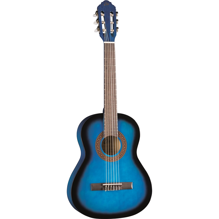 EKO CS5 BLUE BURST CHITARRA CLASSICA 3-4 BLU SFUMATA