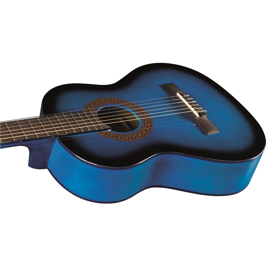 EKO CS5 BLUE BURST CHITARRA CLASSICA 3-4 BLU SFUMATA