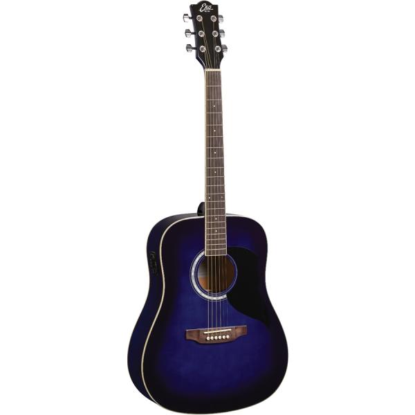EKO RANGER 6 EQ NATURAL CHITARRA ACUSTICA ELETTRIFICATA COLORE BLU SUNBURST