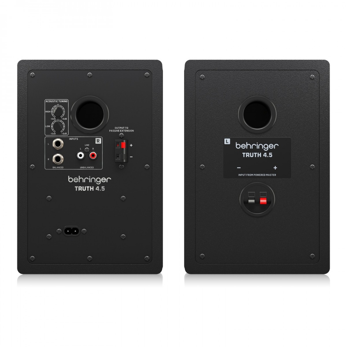 BEHRINGER TRUTH 4 5 COPPIA MONITOR STUDIO 64W WOOFER 4 5"