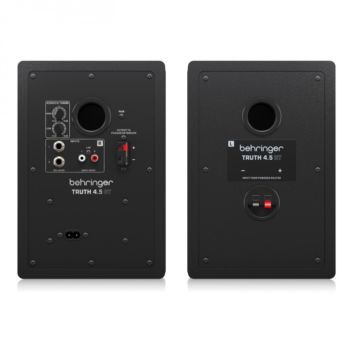 BEHRINGER TRUTH 4 5 BT COPPIA MONITOR STUDIO BLUETOOTH 64W WOOFER 4 5"