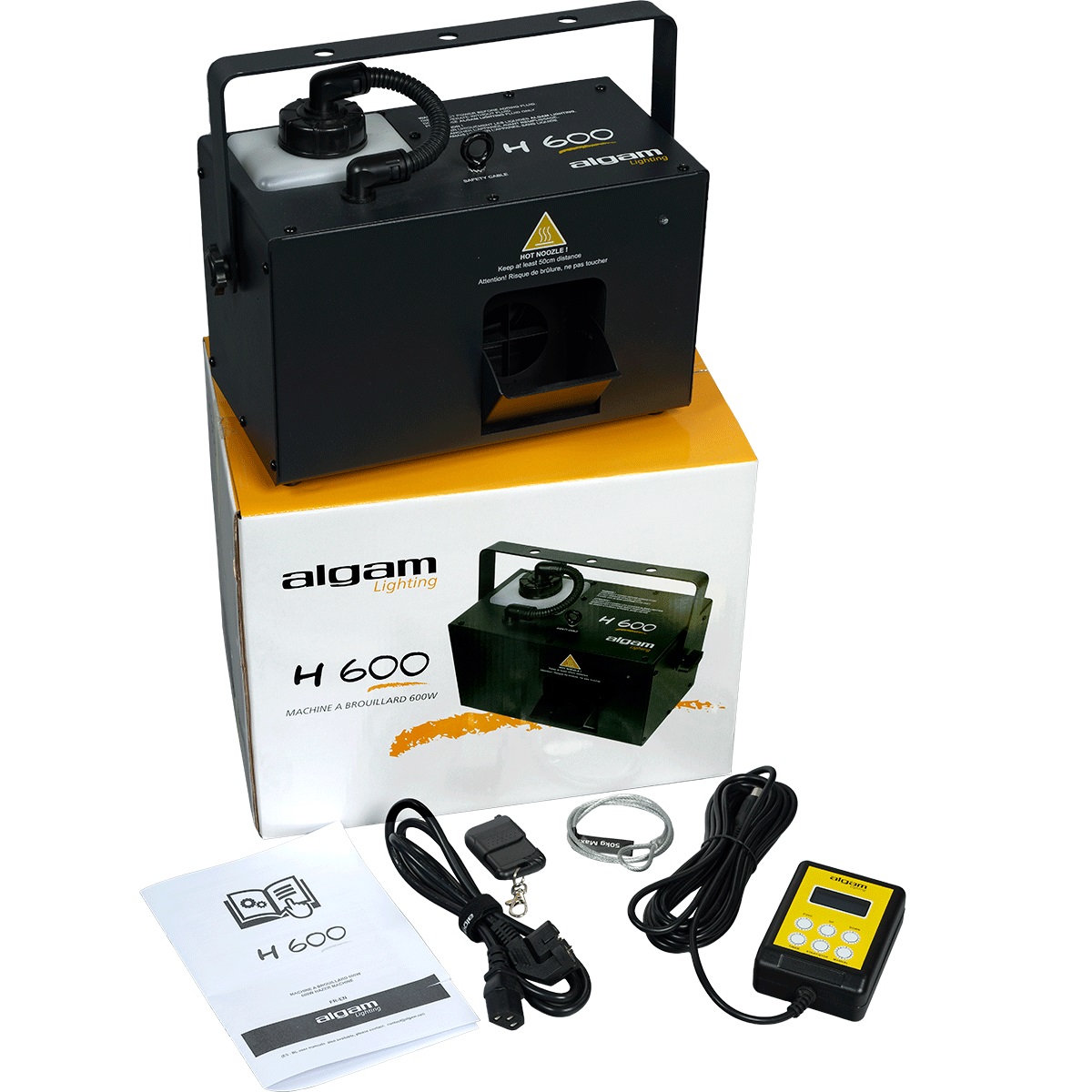 ALGAM LIGHTING H600 HAZE 600 WATT MACCHINA HAZER DELLA NEBBIA