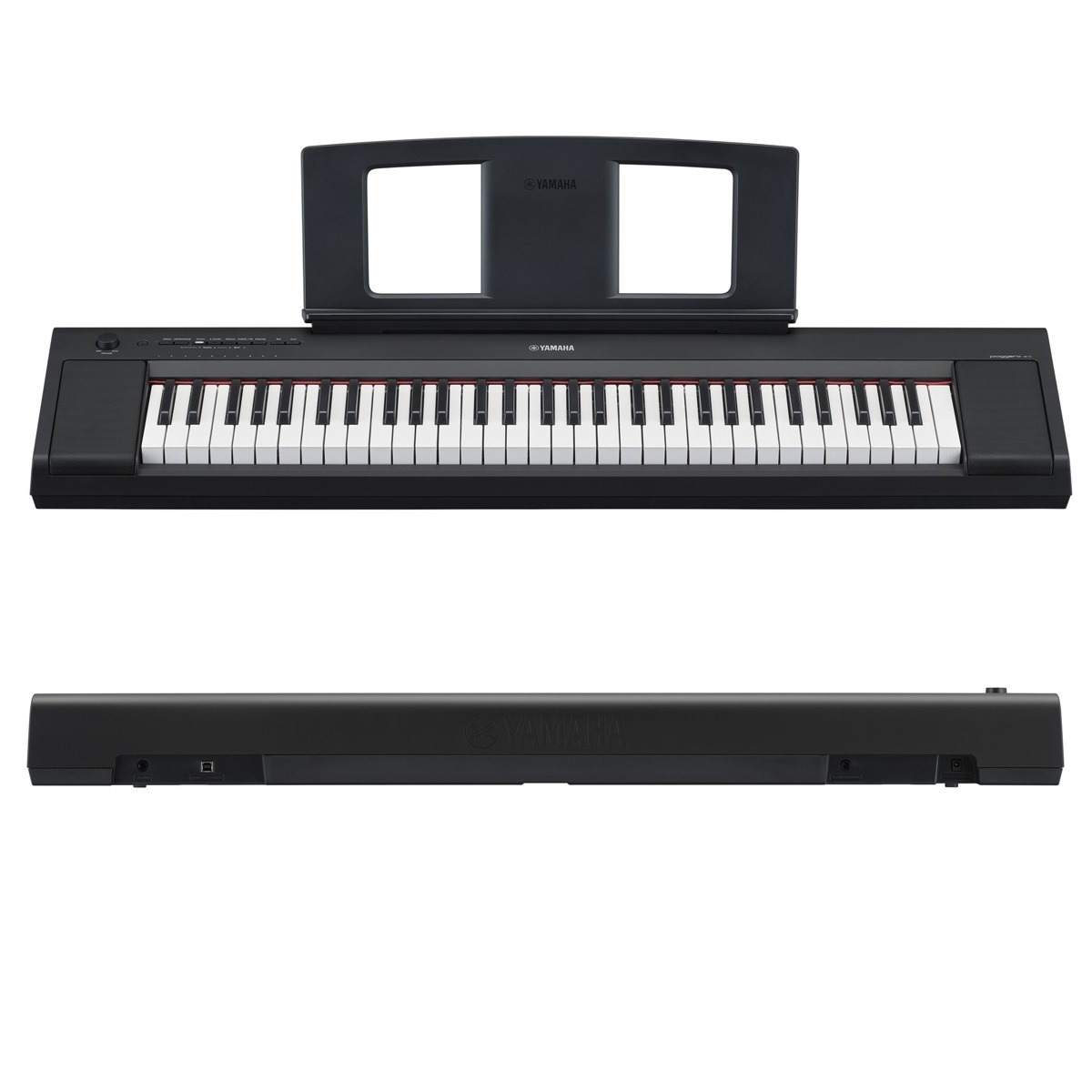 YAMAHA NP15 BLACK PIAGGERO STAGE PIANO PIANOFORTE DIGITALE PORTATILE 61 TASTI NERO