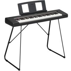 YAMAHA NP15 BLACK PIAGGERO STAGE PIANO PIANOFORTE DIGITALE PORTATILE 61 TASTI NERO