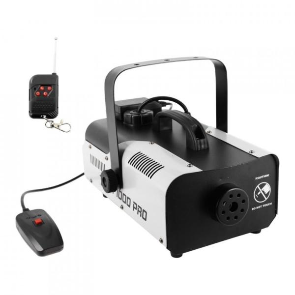 BOOMTONE DJ F1000 PRO MACCHINA DEL FUMO 1000 WATT CON TELECOMANDO WIRELESS + CABLATO